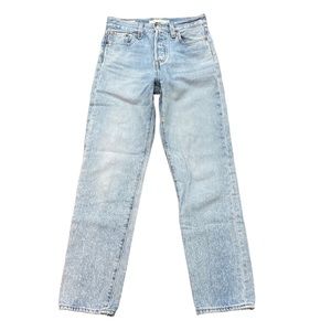 Levi's Wedgie Straight Leg High Rise Jeans Size 23